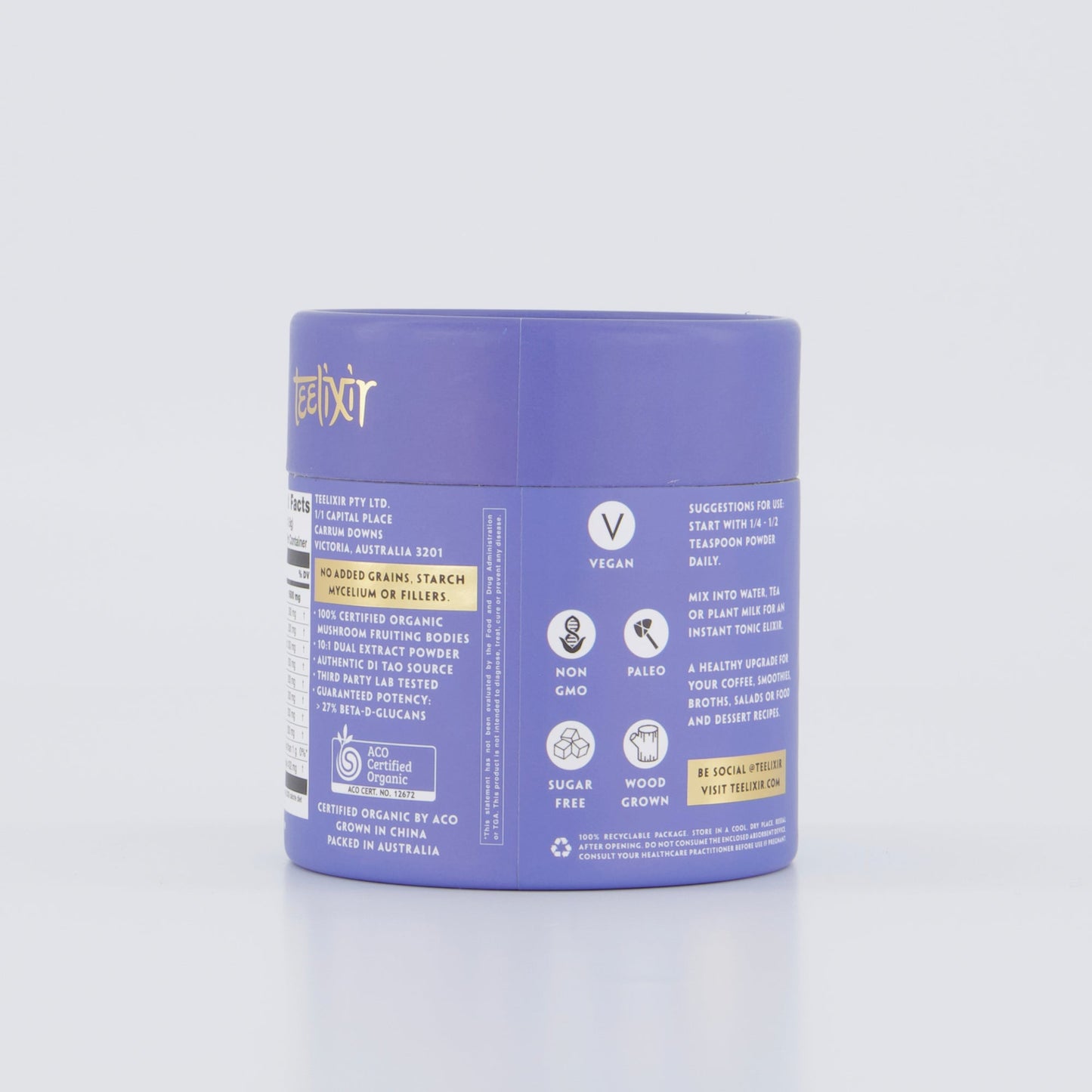 Teelixir Organic Mushroom Immunity 100g