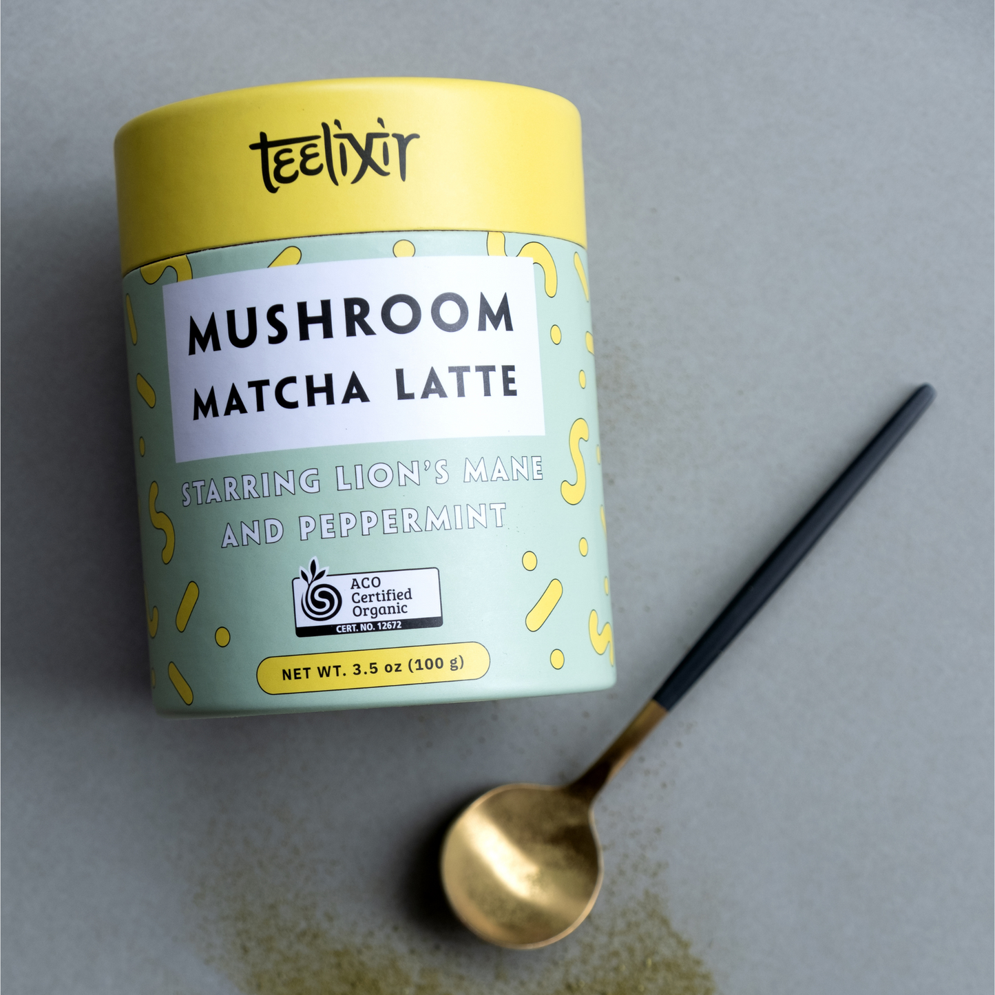 Teelixir Organic Mushroom Matcha Latte 500g