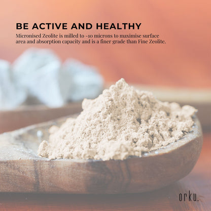 20Kg Pure Micronised Zeolite Powder Mineral - Micronized Volcamin