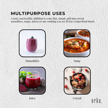 2Kg Organic Beetroot Powder Superfood Beet Root Supplement Beta Vulgaris