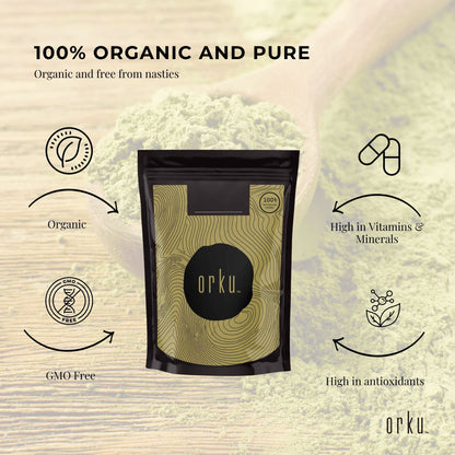 2Kg Organic Matcha Green Tea Powder Camellia Sinensis Leaf Supplement